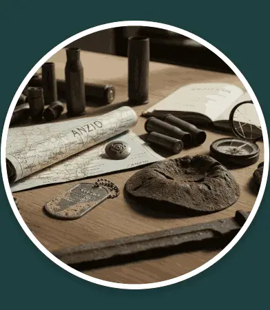 Imagen de los recuerdos de los soldados